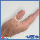 Arthro-Eze Oval Peach Thumb Splint for Trigger Thumb - Mallet Thumb - Thumb Hypermobility - Thumb Arthritis Size 11.5-66.0mm Circumference