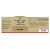 Solgar Calcium Citrate with Vitamin D3 Tablets, 240 Count (Pack of 1)