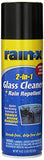 RAIN-X 5080233 2-In-1 Glass Cleaner Plus Rain Repellent, 18 Ounce , BLUE