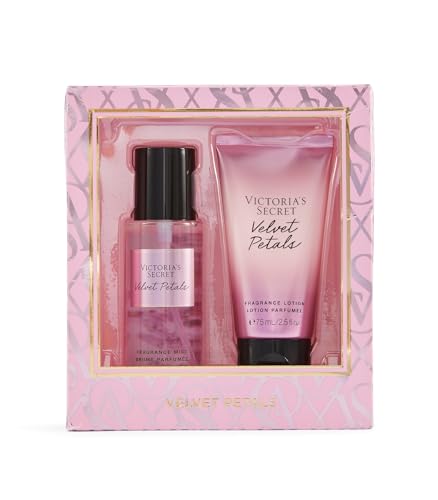 Victoria's Secret Velvet Petals 2 Piece Mini Mist & Lotion Gift Set