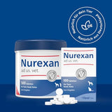 Nurexan ad us.vet 100 tablets | Natural veterinary medicine for dogs and cats | Made in Germany