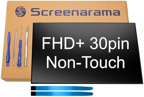 SCREENARAMA New Screen Replacement for Lenovo ThinkPad E16 Gen 1 21JN 21JQ (FHD+ 30pin 1920x1200) IPS LCD LED Display with Tools and Tape