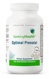 Seeking Health Optimal Prenatal, Women’s Vitamin with B12, Methylfolate, Choline, Methylation Support, Nutrients to Support Fertility, Pregnancy & Breastfeeding, 240 Vegetarian Capsules