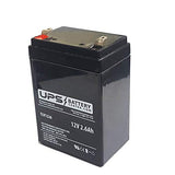 UPSBatteryCenter® 12V 2.6Ah Compatible Replacement Battery for Consent GS12V2.3AH