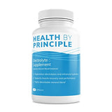 HEALTH BY PRINCIPLE Electrolyte Supplement – Muscle Cramp Prevention, Rapid Rehydration -100 Easy to Swallow Veggie Capsules