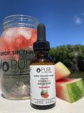 Pure Inventions Antioxidant Vitamin C + Electrolytes - Watermelon Flavored - Water Infusion Drops - No Sugar, Calories, or Artificial Sweeteners - 30 Servings - 1oz Each