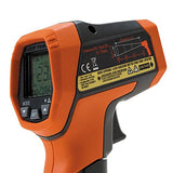 Klein Tools IR5 Dual Laser 12:1 Infrared Thermometer, Digital Thermometer Gun with Backlit Display, Dual Laser Targeting and Auto Scan, Wide Temperature Range