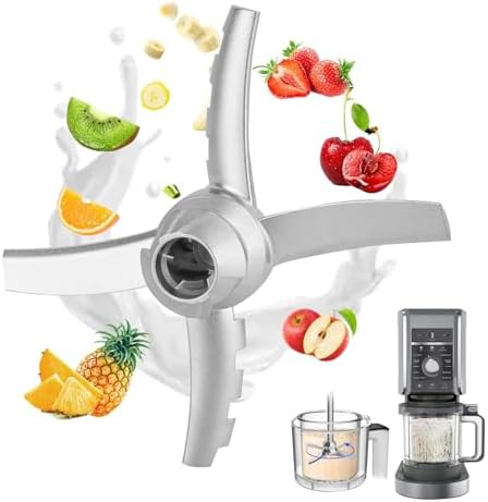 Replacement For Ninja Creami Deluxe Blade, Compatible with Ninja Creami NC500 NC501 Series Deluxe Ice Cream Makers, Ice Creami Replacement Blade, Perfect Fit for Ninja 500 Accessories