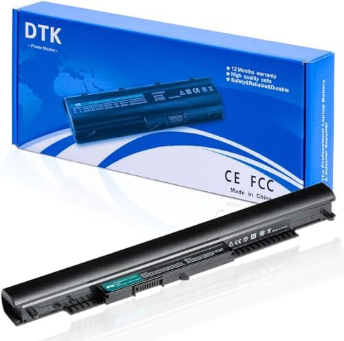 DTK HS04 HS03 807956-001 807957-001 Laptop Battery Replacement for HP 240 G4 / 245 G4 / 250 G4 / 255 G4 / Pavilion 14-AC / 14-AF / 15-AC / 15-AF Notebook 14.8V 2600mAh