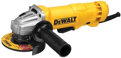 DEWALT Angle Grinder, 4-1/2-Inch, 11-Amp, 11,000 RPM, With Dust Ejection System, Corded (DWE402W)