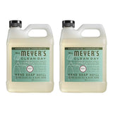 Mrs. Meyer's Clean Day Liquid Hand Soap Refill, 33 Fl Oz. (Pack of 2)