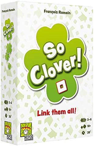 So Clover! Cooperative Word Association Board Game for Ages 10+, 3-6 Players, 30 Min Playtime by Repos Production