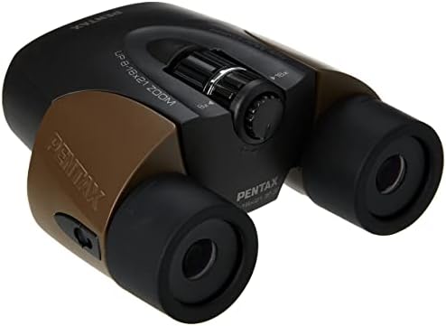 Pentax UP 8-16x21 Brown Binoculars (Brown) Fully-multi coating Zoom Tripod socket provide