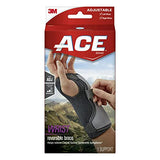 ACE Brand Reversible Wrist Brace, Wrist Support for Sore, Weak and Injured Wrists, Breathable, One Size Fits Most