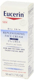 EUCERIN Replenishing Skin Relief Face Cream (with 5% Urea) (50ml, Dermatalogical Skincare, Fragrance Free) by Eucerin