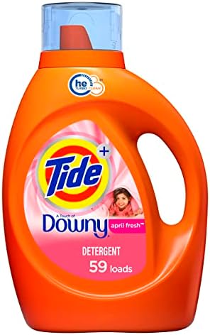 Tide Touch of Downy Liquid Laundry Detergent, Original Touch of Downy Scent, 84 oz Bottle