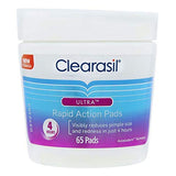 CLEARASIL Rapid Action Cleansing Pads 65 Pads