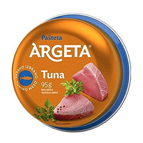 ARGETA Tuna Pate Argeta, 3.35 Ounce (Pack of 12)