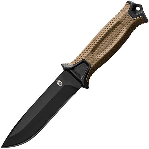 Gerber Strongarm Fixed Blade Knife Plain Edge - Coyote Brown