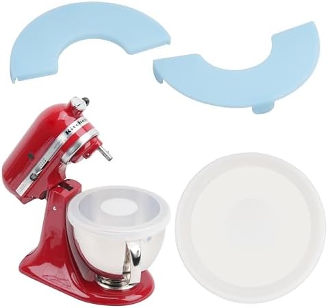 3 Pack Silicone Covers Compatible with KitchenAid Tilt-Head Stand Mixer 4.5-5 Quart Stainless Steel Mixer Bowls, for KitchenAid Accessory, Dishwasher Freezer Microwave Safe (Bowl NOT included)