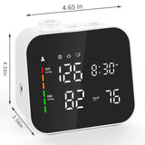 Blood Pressure Monitor Upper Arm Cuff 8.7-16.5 in Blood Pressure Machine 240 Sets Memory Large LED Backlit Screen Blood Pressure Monitor with Storage Bag