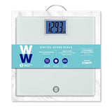 Weight Watchers Scales by Conair Scale for Body Weight, Digital Bathroom Scale in White