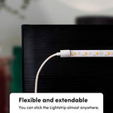 LIFX Lightstrip Color Zones, Wi-Fi Smart LED Light Strip, Full Color with Polychrome Technology™, No Bridge Required, Works with Alexa, Hey Google, HomeKit and Siri, 80" Kit