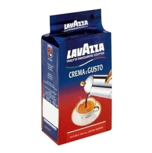 3x LAVAZZA CREMA E GUSTO Classico Ground Italian Coffee Espresso 250g