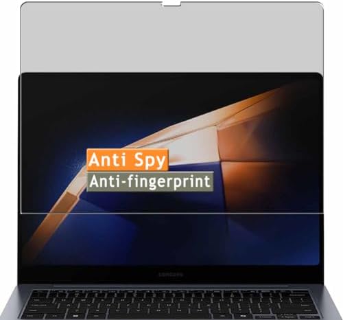 Vaxson Privacy Screen Protector, compatible with Samsung Galaxy Book 4 Pro 360 NP960QGK 16" Laptop Anti Spy Film Protectors Sticker [ Not Tempered Glass ]