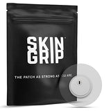 Skin Grip CGM Patches for Freestyle Libre 3 (20-Pack), Waterproof & Sweatproof for 10-14 Days, Pre-Cut Adhesive Tape, Continuous Glucose Monitor Protection (Clear)