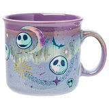 Silver Buffalo Disney Nightmare Before Christmas Mystic Opulence Reactive Glaze Ceramic Camper Mug, 20 Ounces