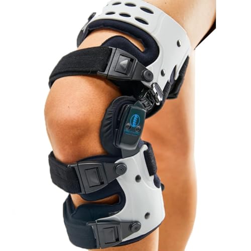Comfyorthopedic UPGRADED OA Medial Unloader Knee Brace for Men and Women Osteoarthritis & Arthritis Pain Support, Bone on Bone Valgus Varus Joint Offlaoder L1851 L1843 Built-in Hex Key Plus Size Fit Up ot 32in