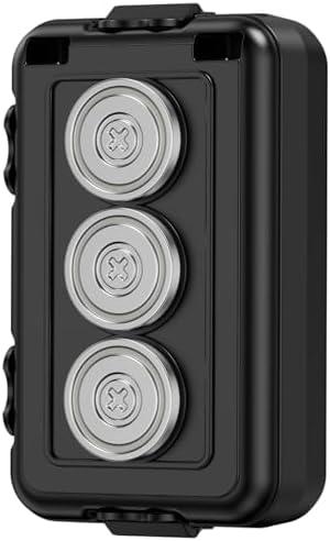 Magnetic key holder, Hide A Key Magnetic Car Key Hider, Waterproof Hidden Key Holder Key Case for Outdoor Magnetic Key Box for Under Car Vehicles