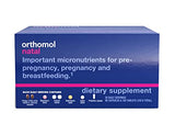 Orthomol Natal, Natal Supplement, Supports Health for Pre-Pregnancy, Pregnancy, and Breastfeeding, Tablets and Capsule Supplement, 30 Count (Pack of 1)