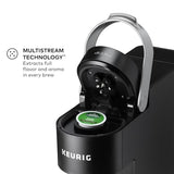 Keurig K-Slim Single Serve K-Cup Pod Coffee Maker, Multistream Technology, 3 Brew Sizes, Slim and Sleek Design, 46oz Removable Reservoir, Black