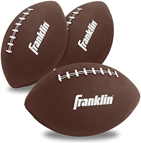 Franklin Sports Kids Football Target Toss Game - Inflatable Football Throwing Target Toy with Soft Mini Footballs - Fun Kids Football Toy Toss Game - Inflatable Indoor + Outdoor Sports Game