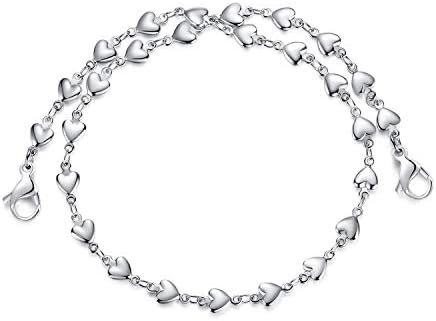 LinnaLove Heart Link Stainless Steel Interchangeable Medical Alert Bracelet