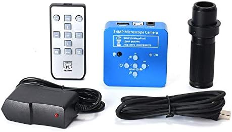 34MP 2K 1080P 60FPS HDMI USB Industrial Electronic Digital Video Soldering Microscope Camera Magnifier for Phone PCBTHT Reparing