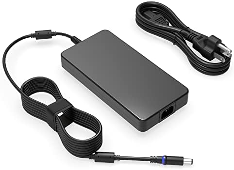 240W AC Charger Fit for Dell-G-Series G3 G5 G7 G15 3500 5500 7500 SE 5505 7700 5510 5511 5515 5520 5530 5521 5525 Ryzen Edition 15 17 P89F P105F P46E P100F Laptop Power Supply Adapter Cord