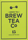 Brew Tea Co - Yunnan Green - Grassy & Hoppy - 15 Proper Tea Bags