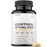 Nootrix Cortisol Manager and Stabilizer Supplement | Supports Deep Sleep & Relaxation | Cortisol Supplement with Ashwagandha, L-Theanine, Rhodiola Rosea Extract & Apigenin | 90 Vegan Capsules