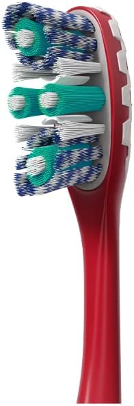 Colgate 360 Optic White Full Head Toothbrush, Medium (Pack of 2)2