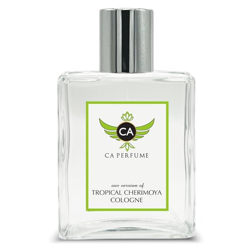 CA Perfume Impression of Jo M Tropical Cherimoya Cologne For Women & Men Eau de Parfum Spray Bottle 3.4 Fl Oz/100ml