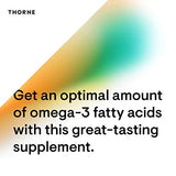 THORNE Omega Superb - Easy Dosing Fish Oil Liquid with EPA and DHA - Lemon Berry - 8.45 Fl Oz (250 ml)