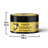 Hair Dough Styling Clay For Men, Matte Finish Molding Hair Wax Paste Quiff, Strong Hold Without The Shine