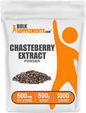 BULKSUPPLEMENTS.COM Chasteberry Extract Powder - Chaste Tree Berry - Chasteberry Powder - Chasteberry Supplements - Chasteberry Supplement for Women & Men - 500mg per Serving (500 Grams - 1.1 lbs)