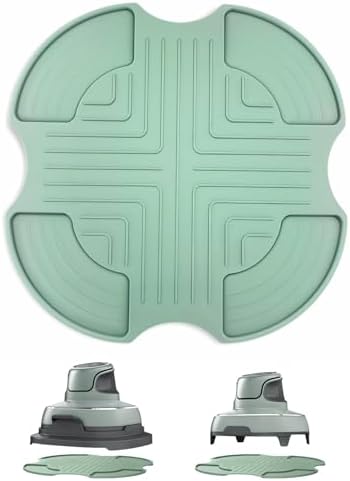 Silicone Heat Resistant Mat For Ninja Crispi Air Fryer - 10.6x10.6 Inch Counter Protector