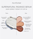 RMS Beauty SuperNatural Radiance Serum SPF 30 Sunscreen - Tinted Sunscreen Serum, Glowy Skin Tint with SPF, Mineral Tinted Sunscreen with Zinc Oxide