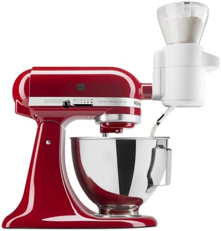 KitchenAid KSMSFTA Sifter + Scale Attachment, 4 Cup, White