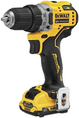 DEWALT XTREME 12V MAX* Cordless Drill/Driver Kit, 3/8-Inch (DCD701F2)